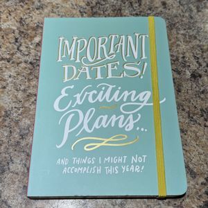 Galison 13 Month Undated Planner 5x7.25 Monthly and Weekly Layout Pages 2026